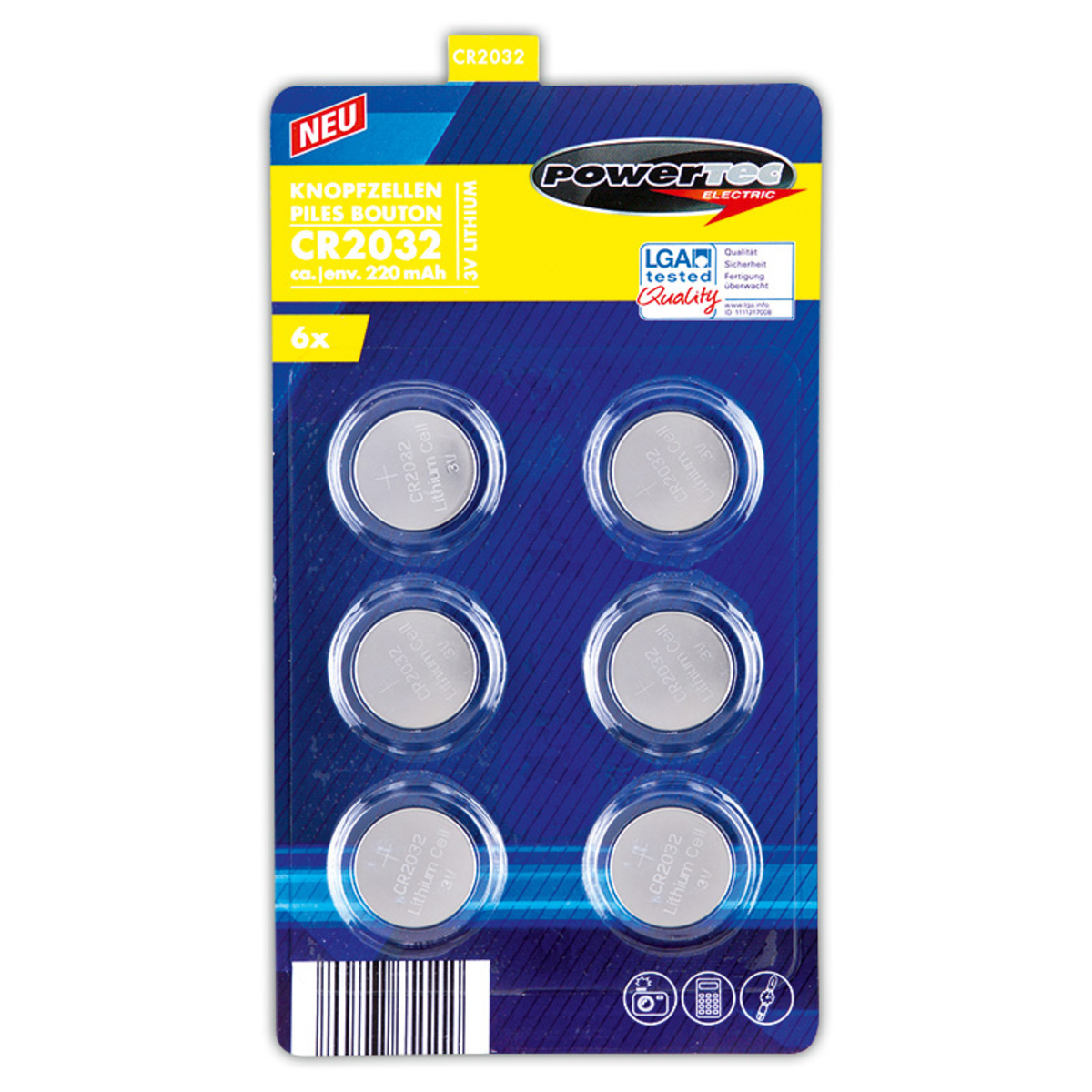 Bild 2 von Powertec Electric Knopfzellen