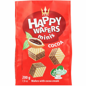 Happy Waffel Mini Kakao Waffeln