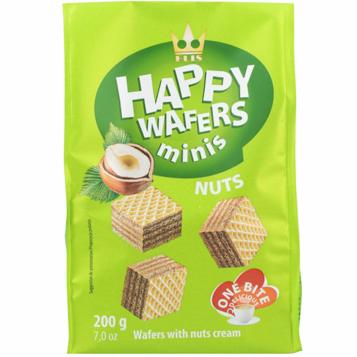 Bild 1 von Happy Waffel Mini Nuss Waffeln