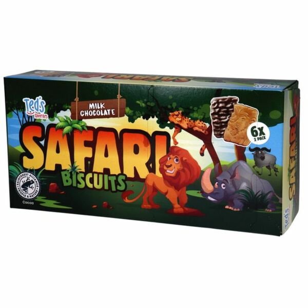 Bild 1 von Ted's Favorites Safari Kekse mit Milchschokolade