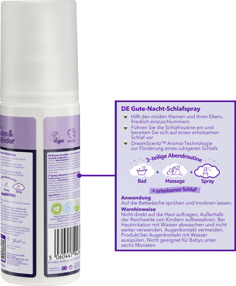 Bild 2 von Childs Farm Schlafspray Lavendel