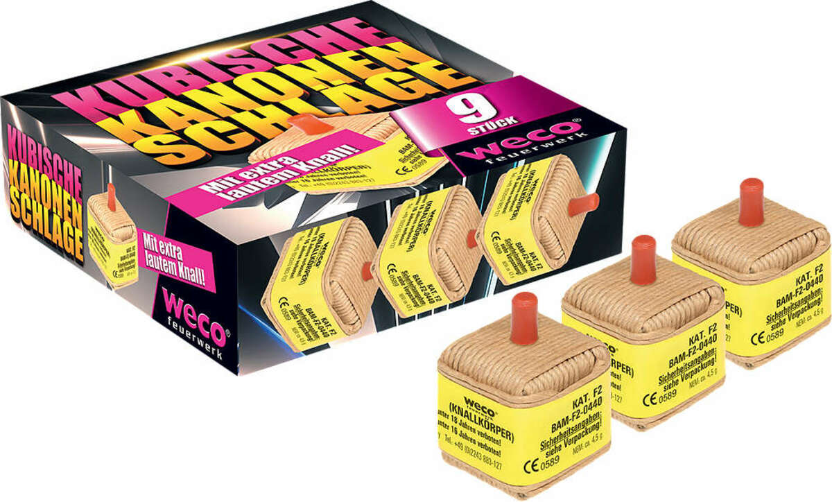 Bild 1 von WECO Kubische Kanonenschläge
