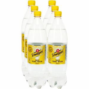 Schweppes Indian Tonic Water, 6er Pack (EINWEG) zzgl. Pfand