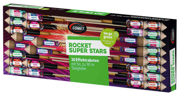 Bild 1 von COMET Mega-Raketen-Sortiment »Rocket Super Stars«