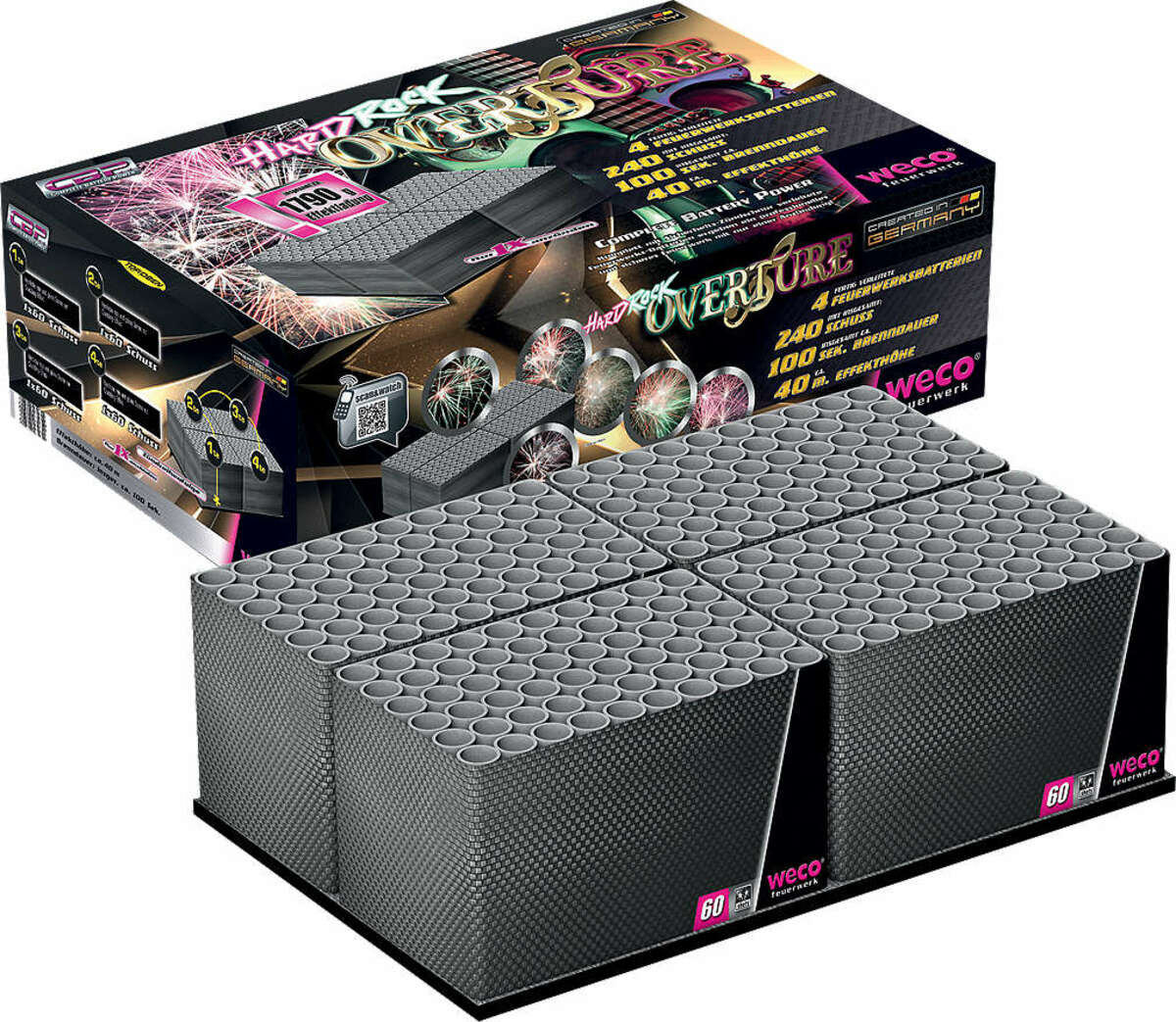 Bild 1 von WECO Verbund-Feuerwerk »Hardrock Overture«