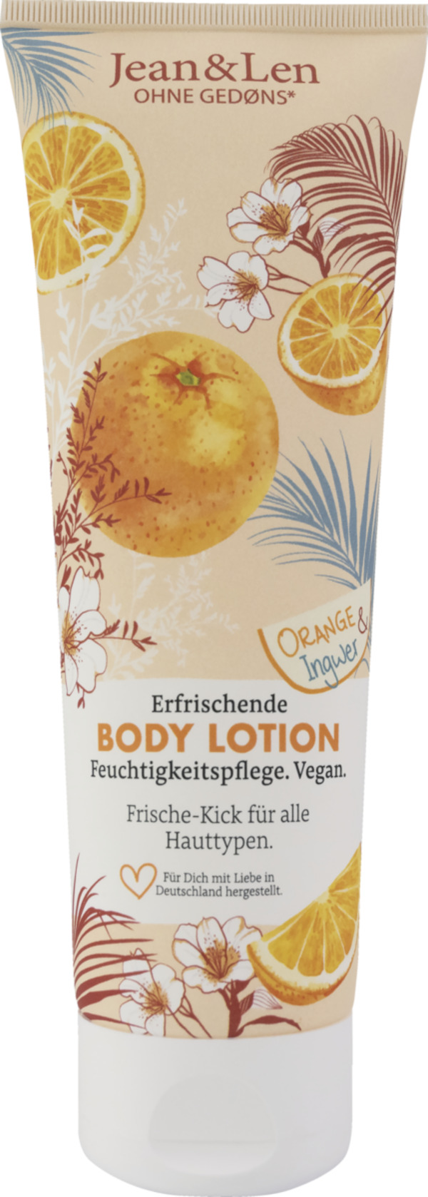 Bild 1 von Jean&Len Duftende Body Lotion mit Orangen- und Ingwer-Extrakt