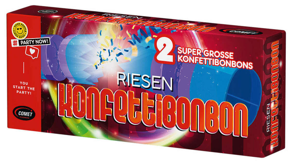 COMET Jugendfeuerwerk Riesen Konfettibonbon Von Kaufland Ansehen