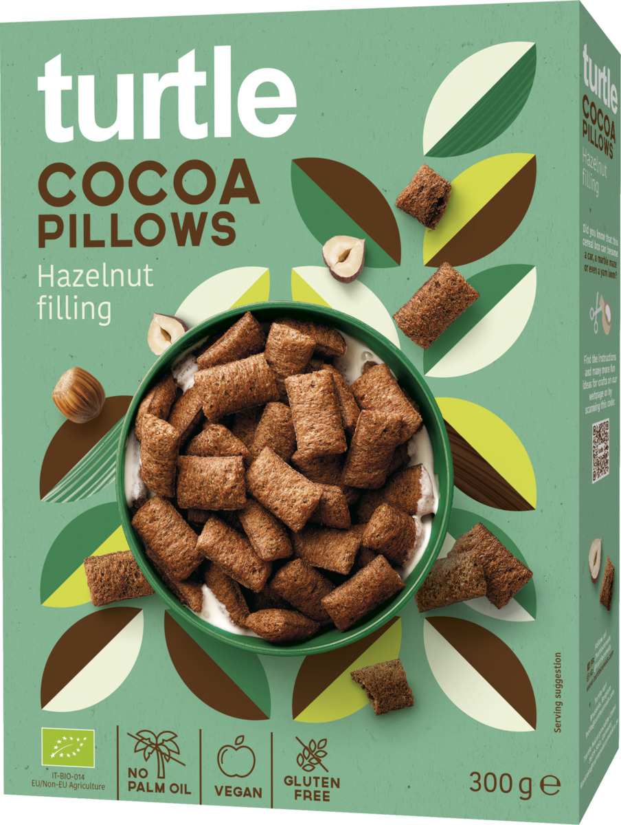 Bild 1 von Turtle Bio Schokokissen mit Haselnussfüllung