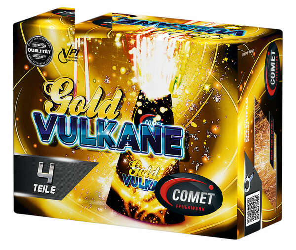 Bild 1 von COMET Jugendfeuerwerk »Gold-Vulkane«