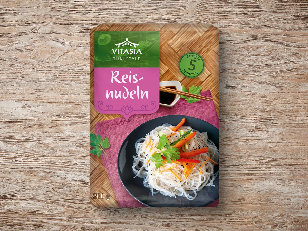 Bild 1 von Vitasia Reisnudeln, 
         200 g