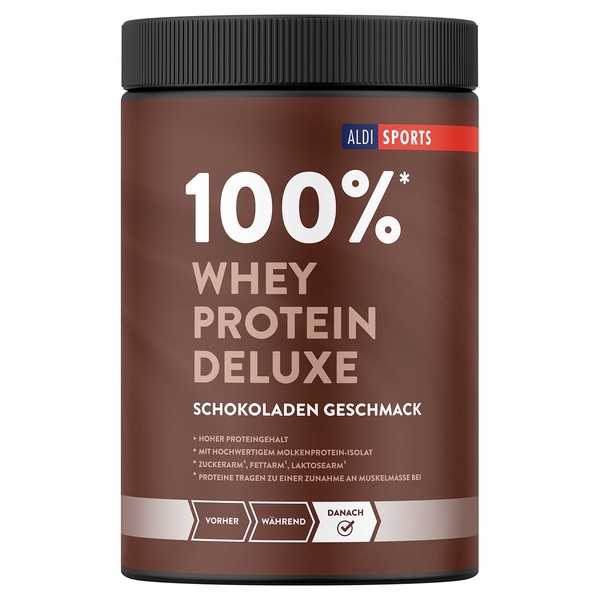 Bild 1 von ALDI SPORTS 100 % Whey Protein Deluxe Pulver 420 g