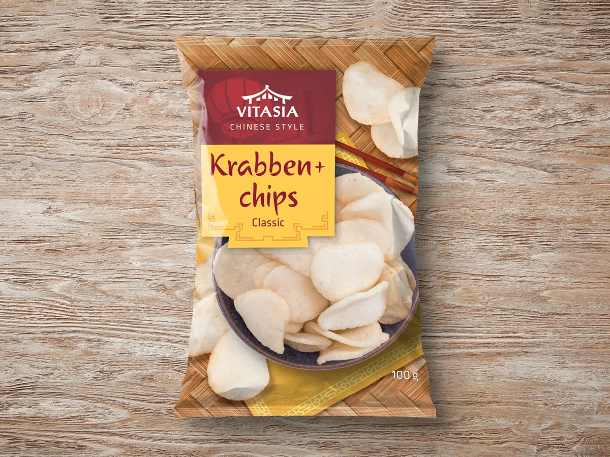 Bild 1 von Vitasia Krabbenchips, 
         100 g