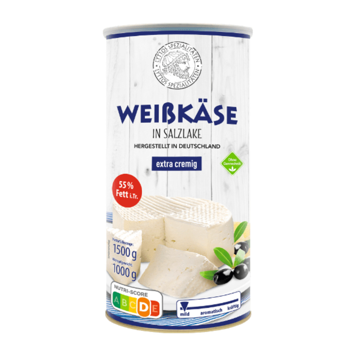 Bild 1 von LYTTOS Weißkäse in Salzlake