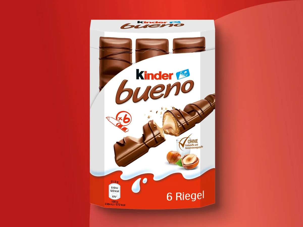 Bild 1 von Kinder Bueno, 
         129 g