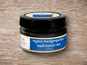 Vitasia Vegane Seealgenperlen nach Kaviar Art, 
         100 g