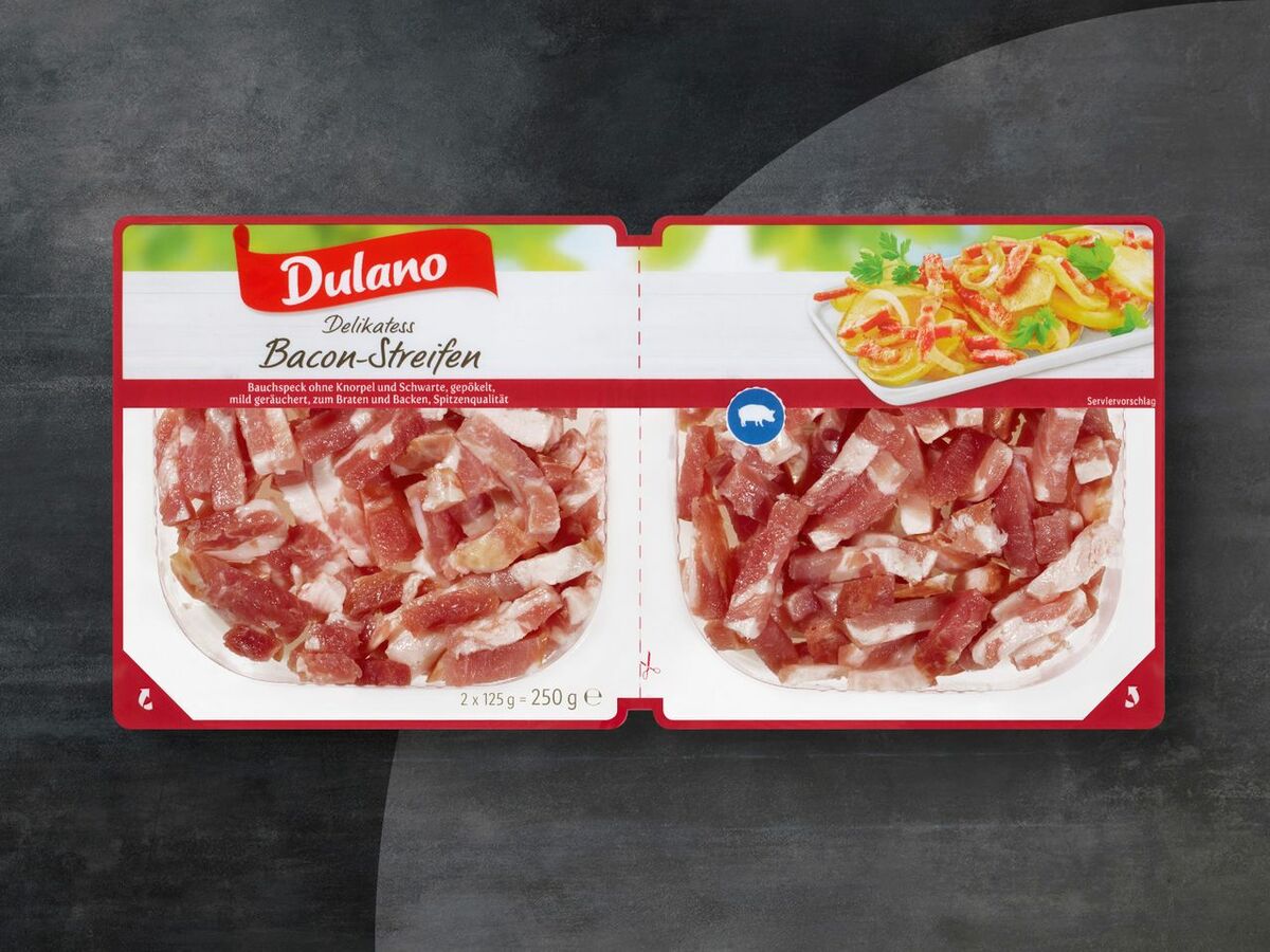 Bild 1 von Dulano Bacon-Streifen, 
         250 g