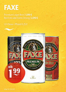 FAXE Premium Lager Beer