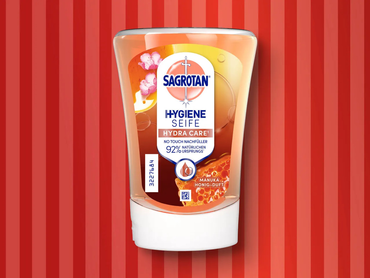 Bild 1 von Sagrotan No Touch Nachfüller Manuka Honig-Duft, 
         250 ml