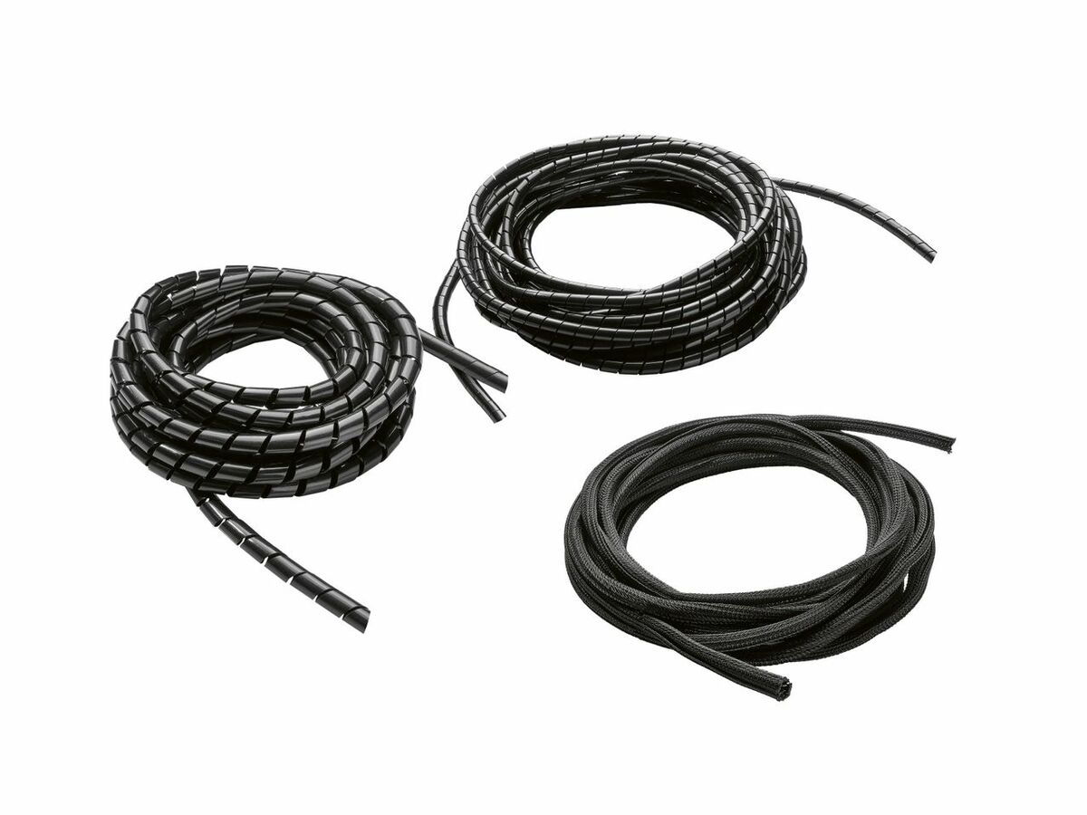 Bild 1 von Silvercrest ® Kabelmantel/-spiralschlauch-Set, 
         Stück/2 Stück