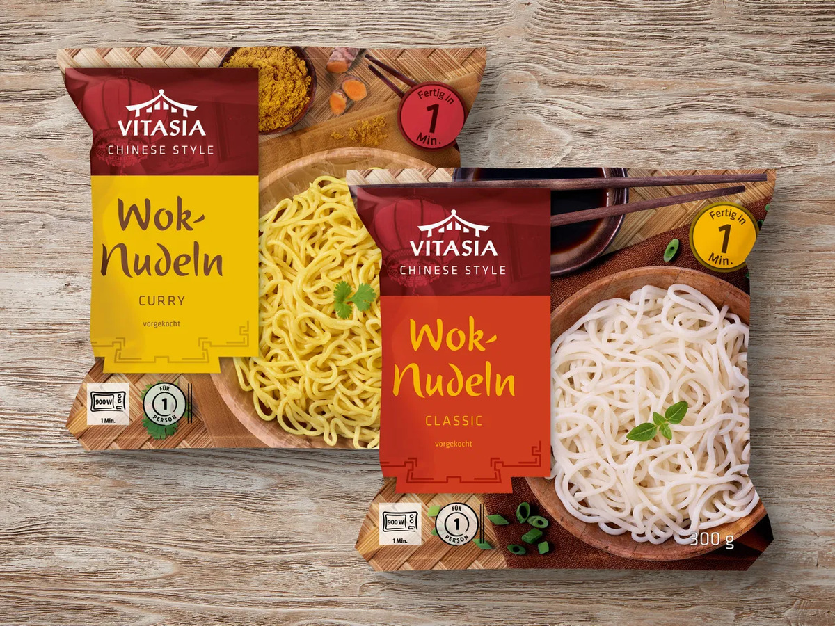 Bild 1 von Vitasia Wok-Nudeln, 
         2x 150 g
