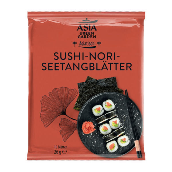 Bild 1 von ASIA GREEN GARDEN Sushi-Nori-Seetangblätter