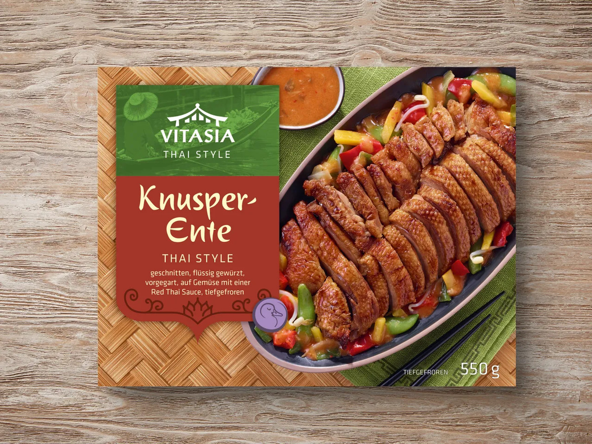 Bild 1 von Vitasia Knusperente Thai, 
         550 g