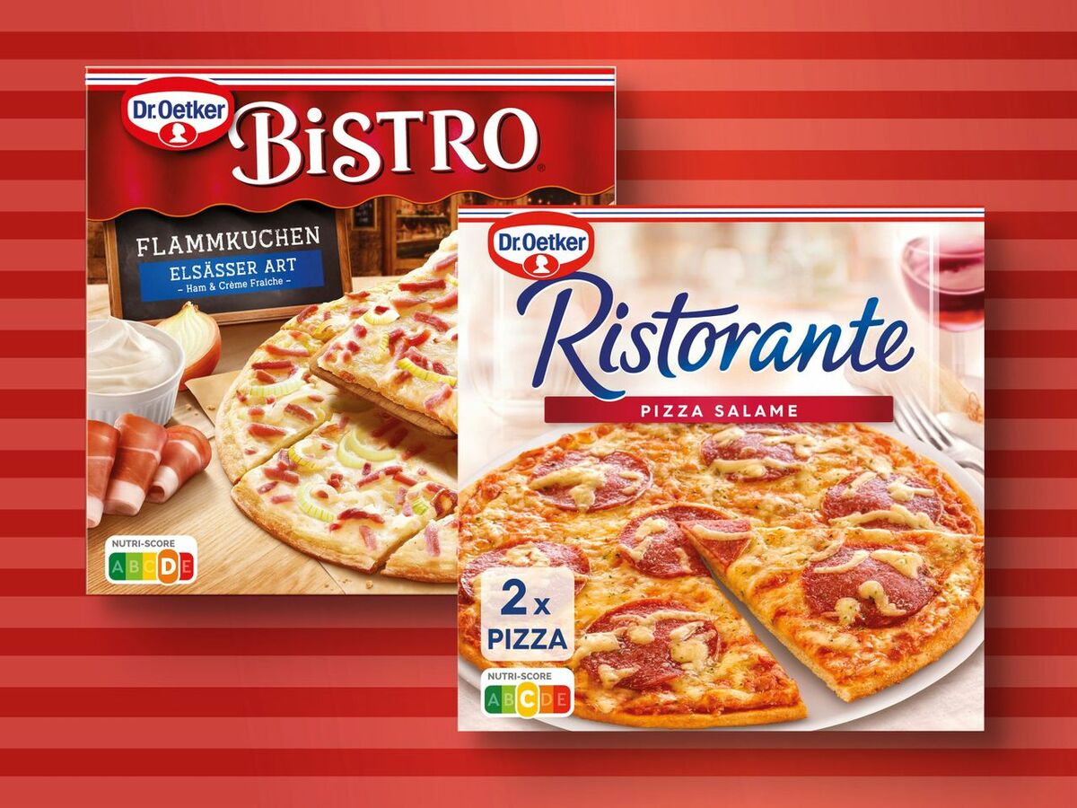 Bild 1 von Dr. Oetker Ristorante Pizza/Flammkuchen, 
         780/640/ 530/660 g