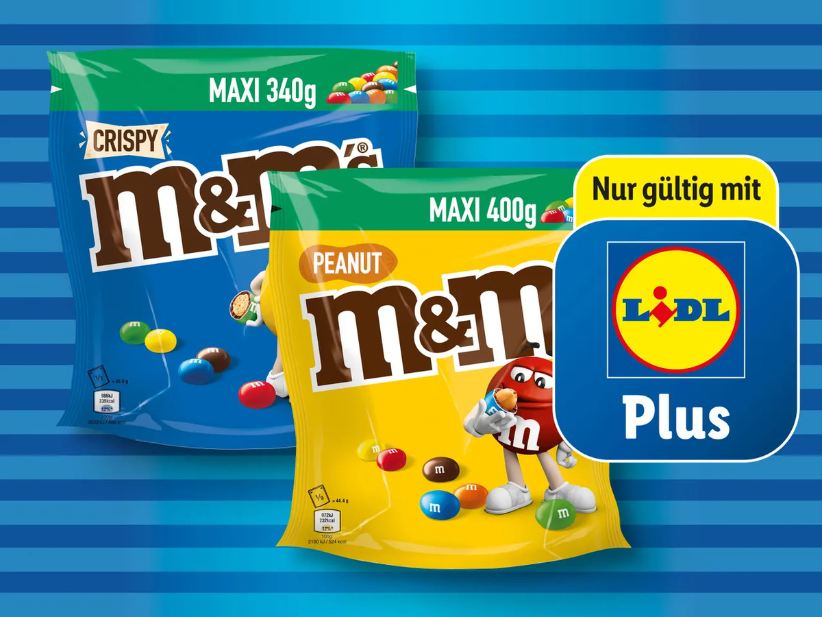 Bild 1 von M&M's Maxi Pack, 
         400/340 g