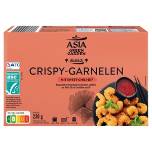 ASIA GREEN GARDEN Crispy-Garnelen 230 g
