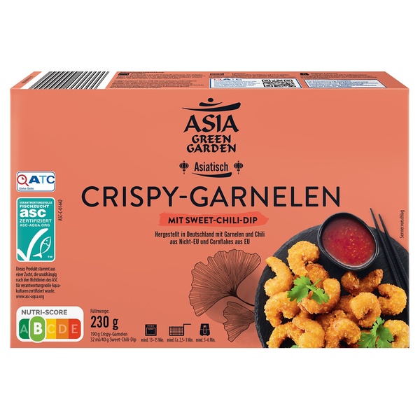 Bild 1 von ASIA GREEN GARDEN Crispy-Garnelen 230 g