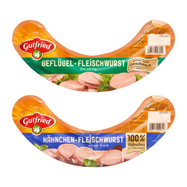 Bild 1 von GUTFRIED Geflügel-Fleischwurst