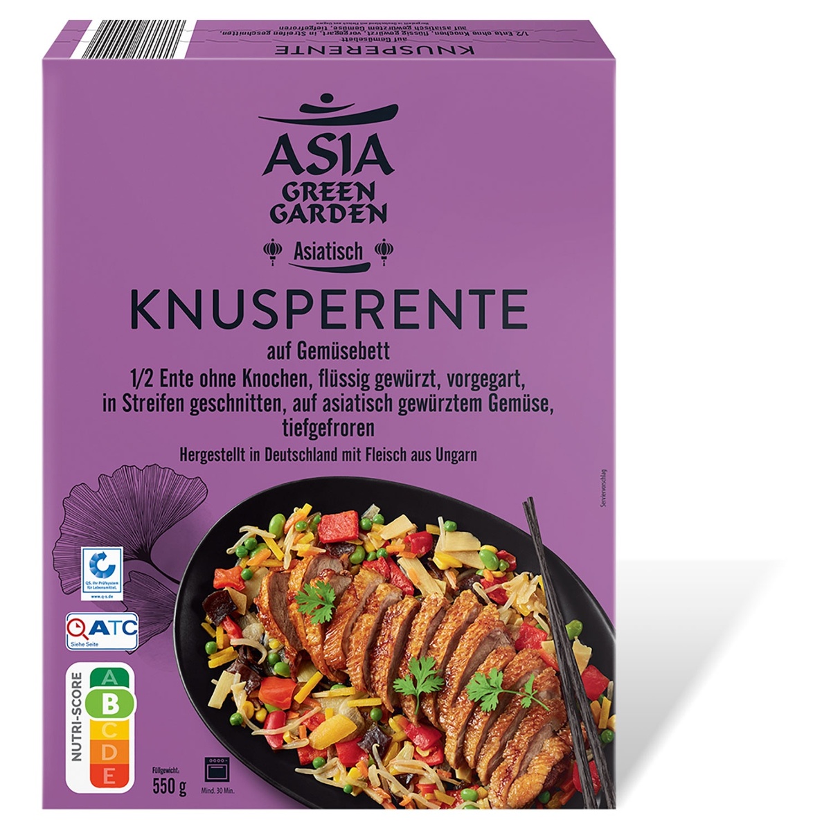 Bild 1 von ASIA GREEN GARDEN Knusperente auf Gemüsebett 550 g