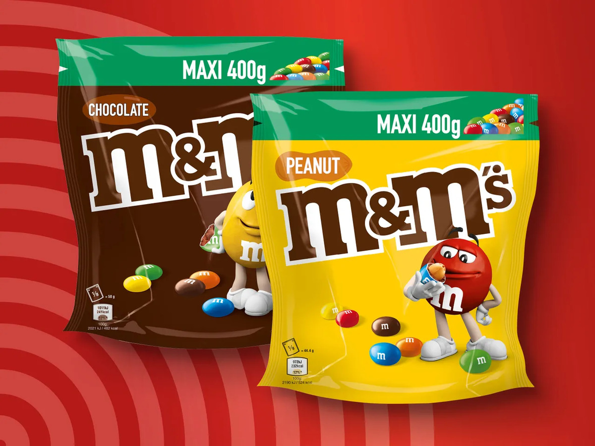 Bild 1 von M&M's Maxi Pack, 
         400/340 g