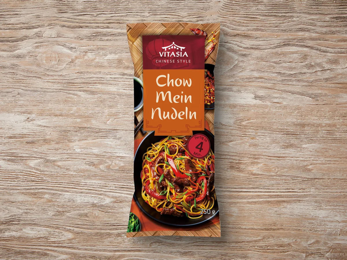 Bild 1 von Vitasia Chow-Mein-Nudeln, 
         250 g