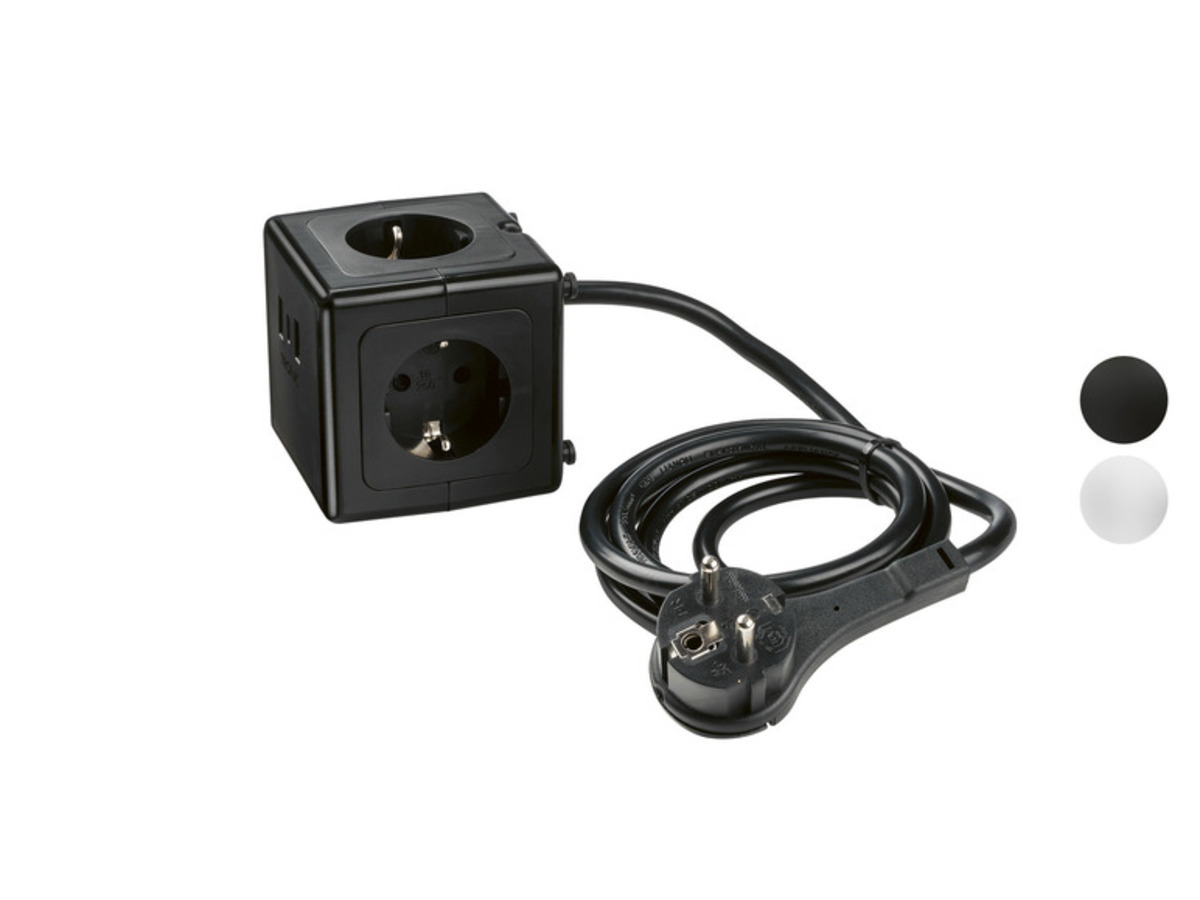 Bild 1 von SILVERCREST® Steckdosenwürfel mit USB-Anschlüssen, 230 V (Achtung: LV OSDE)
