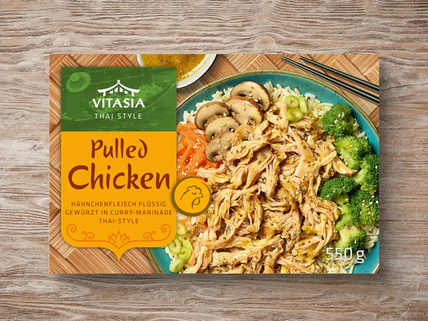 Bild 1 von Vitasia Pulled Chicken, 
         550 g