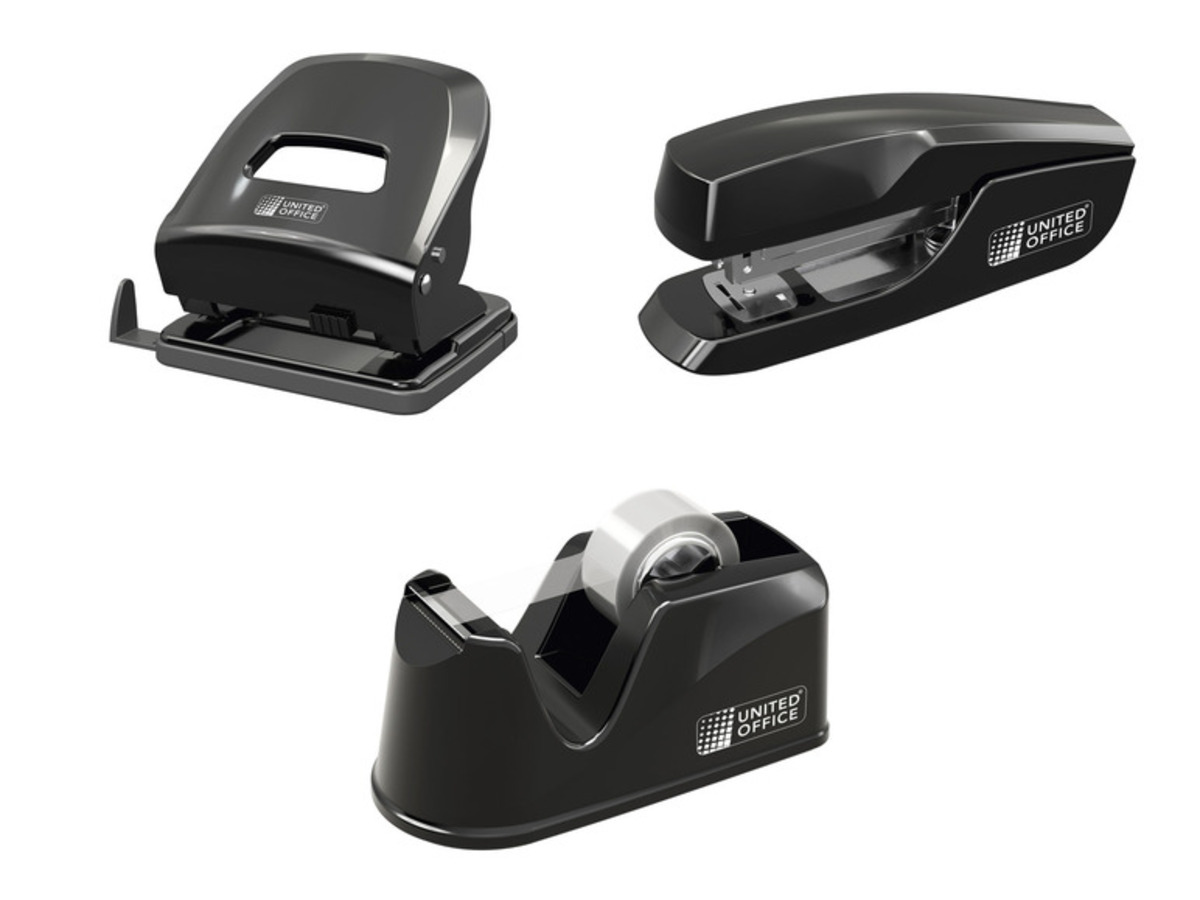 Bild 1 von UNITED OFFICE® Locher / Tacker / Klebebandabrolle