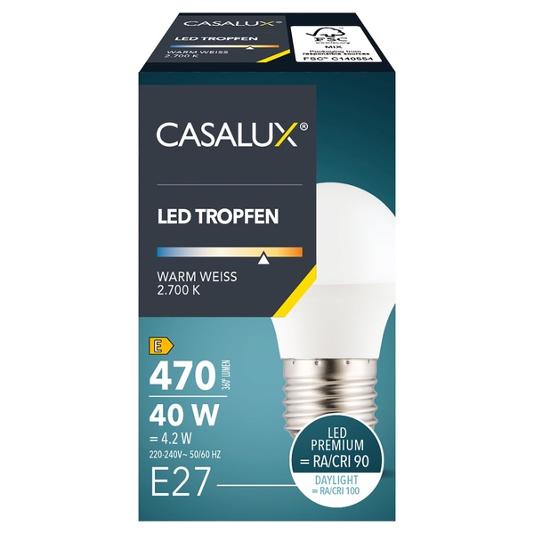 CASALUX LED Leuchtmittel dimmbar von ALDI SÜD ansehen