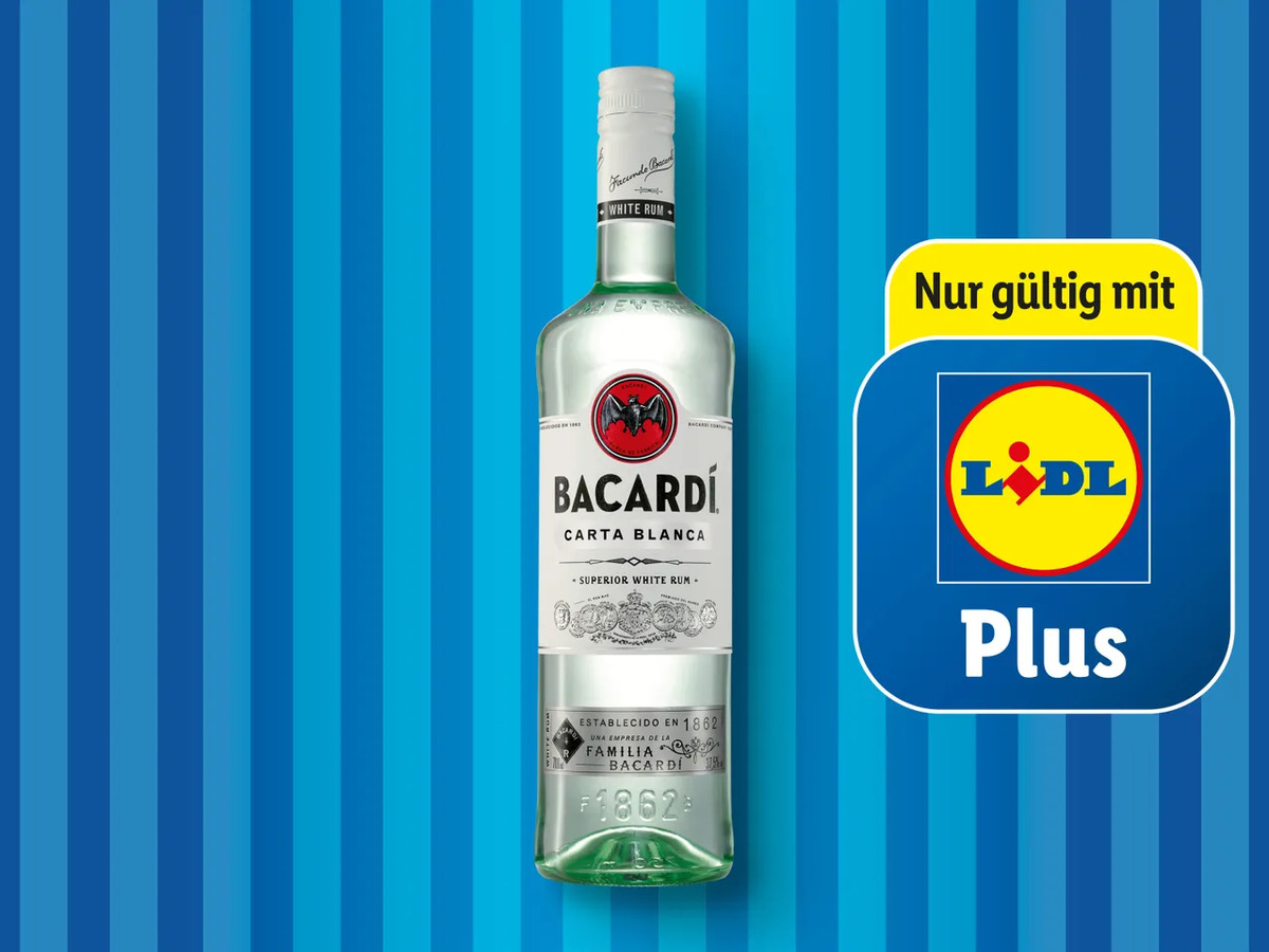 Bild 1 von Bacardi Rum Carta Blanca, 
         0,7 l