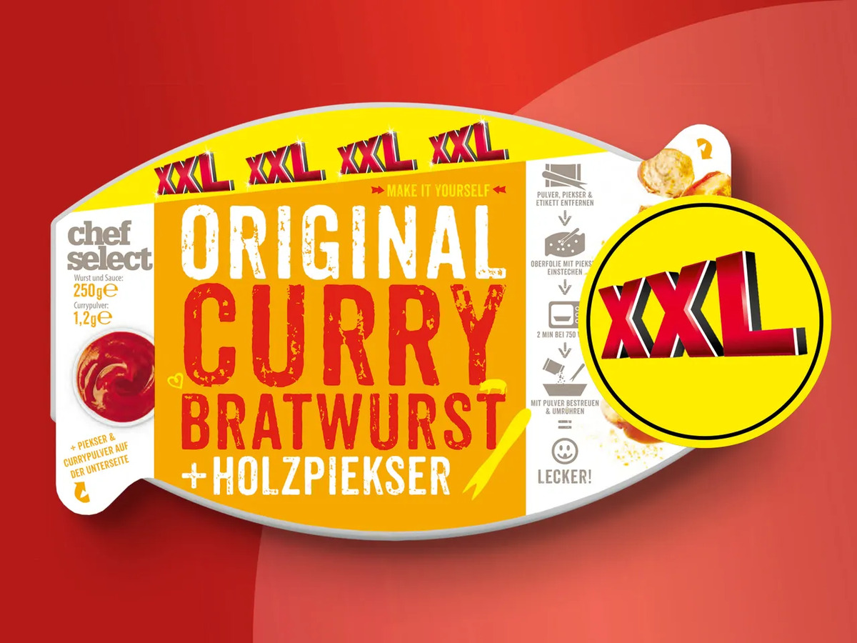 Bild 1 von Chef Select Curry Snacker XXL, 
         250 g