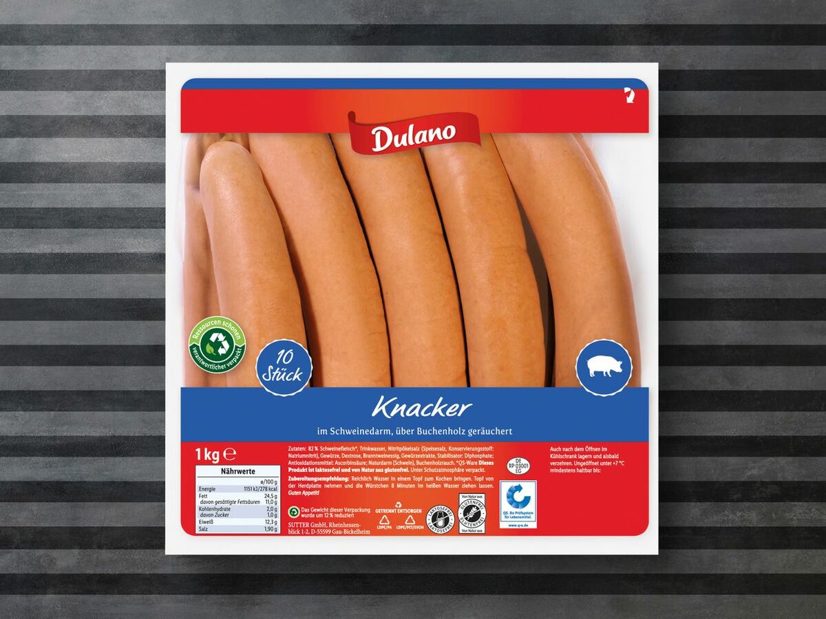 Bild 1 von Dulano Knacker/Delikatess Krakauer, 
         1 kg