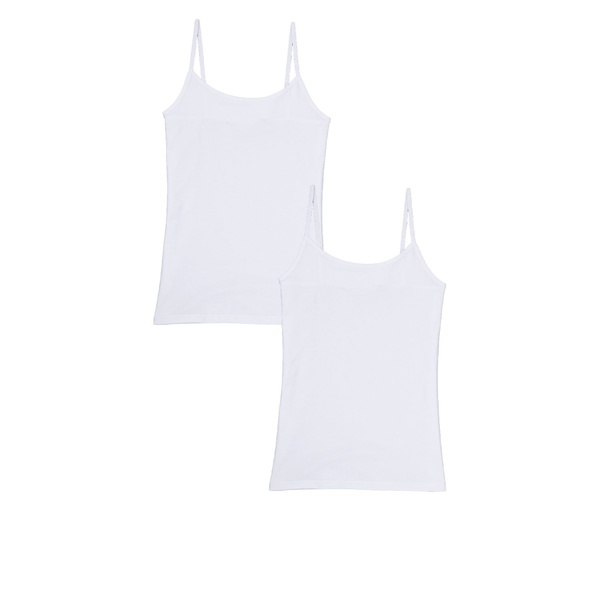 Bild 2 von UP2FASHION Damen Spaghetti oder Tanktops, 2er-Packung