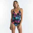 Bild 1 von Badeanzug Surfen Damen Bea Palmdark schwarz/pink/blau