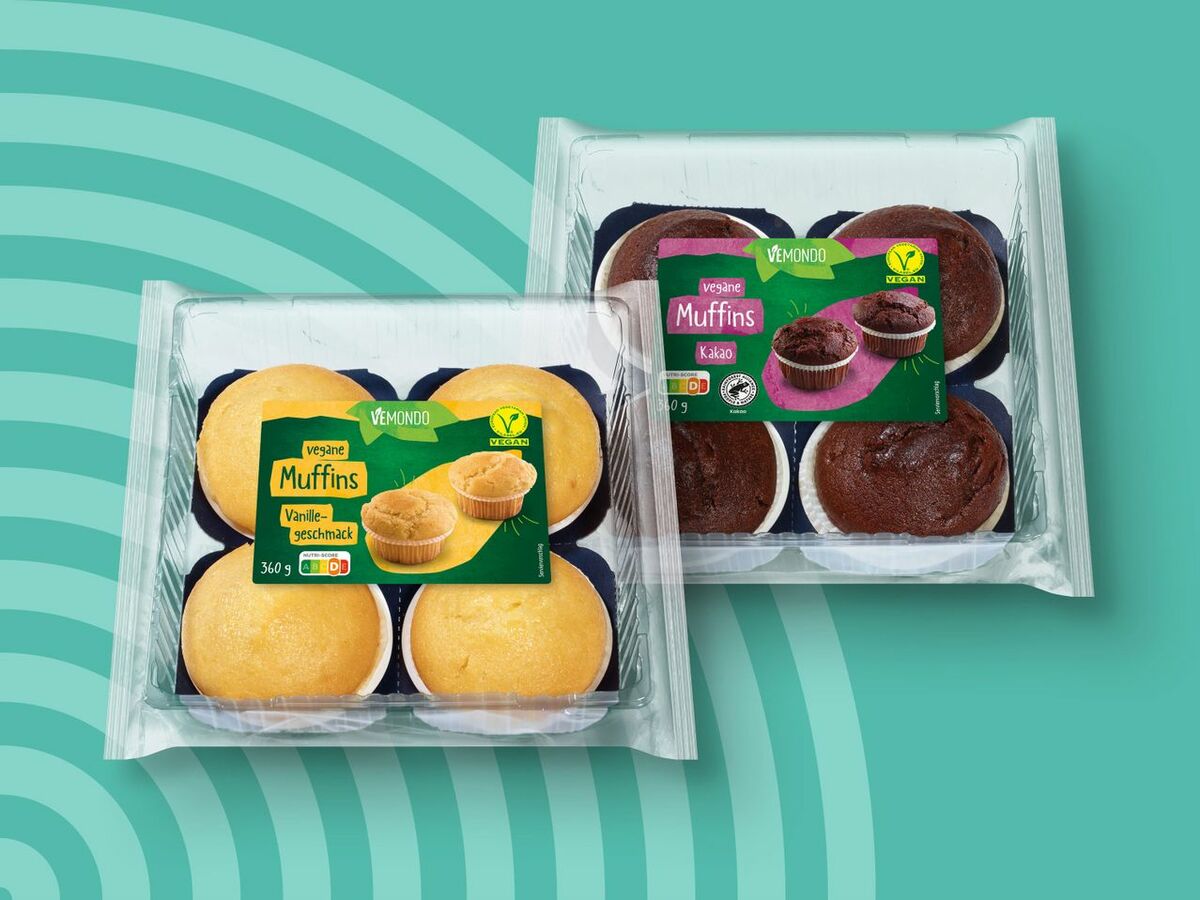 Bild 1 von Vemondo Vegane Muffins, 
         360 g