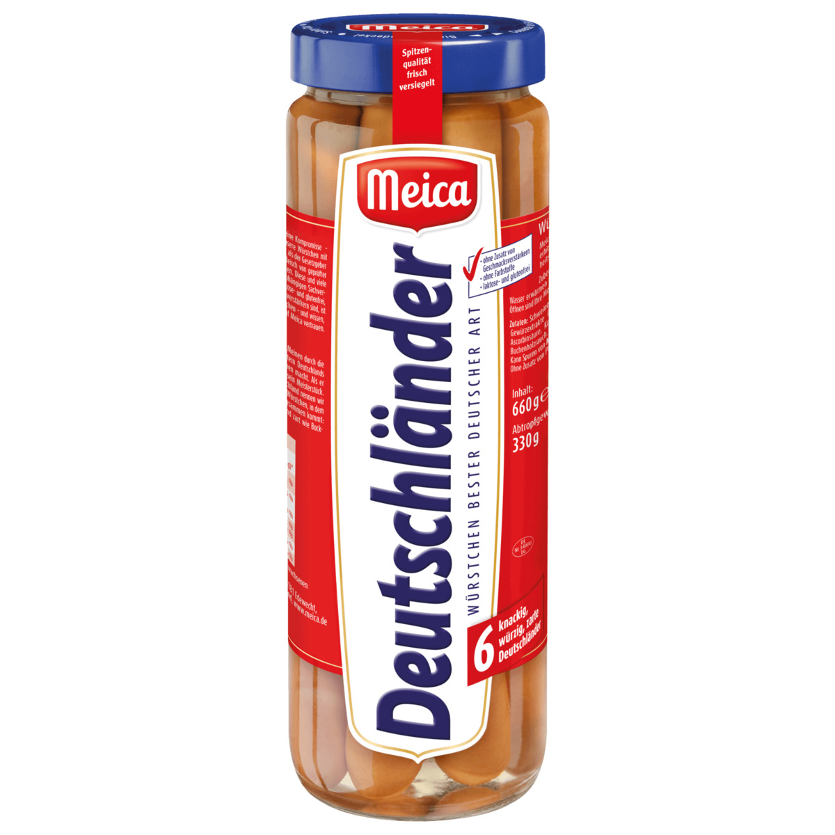 Bild 1 von Meica Deutschländer Würstchen