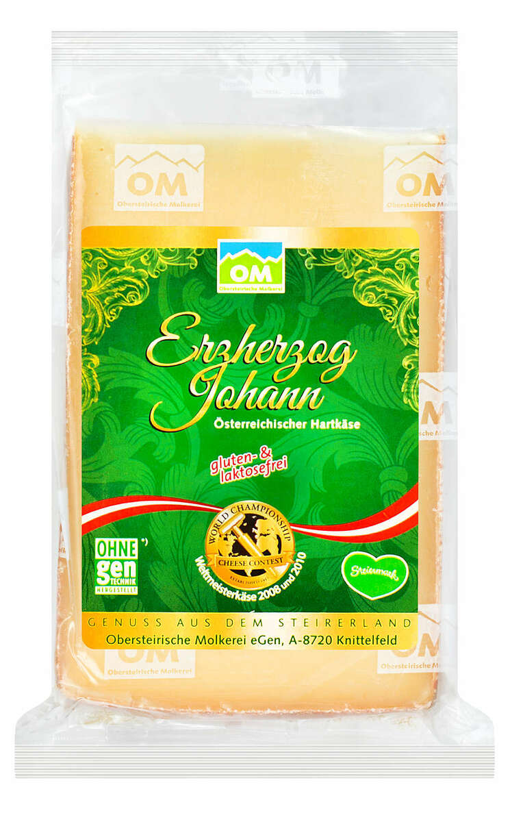 Bild 1 von OBERSTEIRISCHE MOLKEREI Erzherzog Johann oder Weinkäse