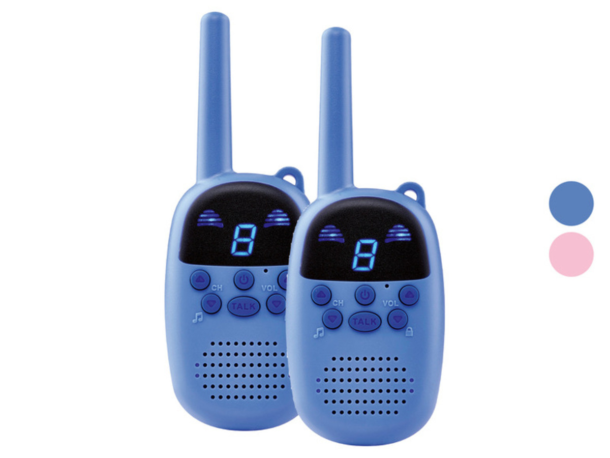 Bild 1 von SILVERCREST® Kinder-Walkie-Talkie-Set, mit LED-Display