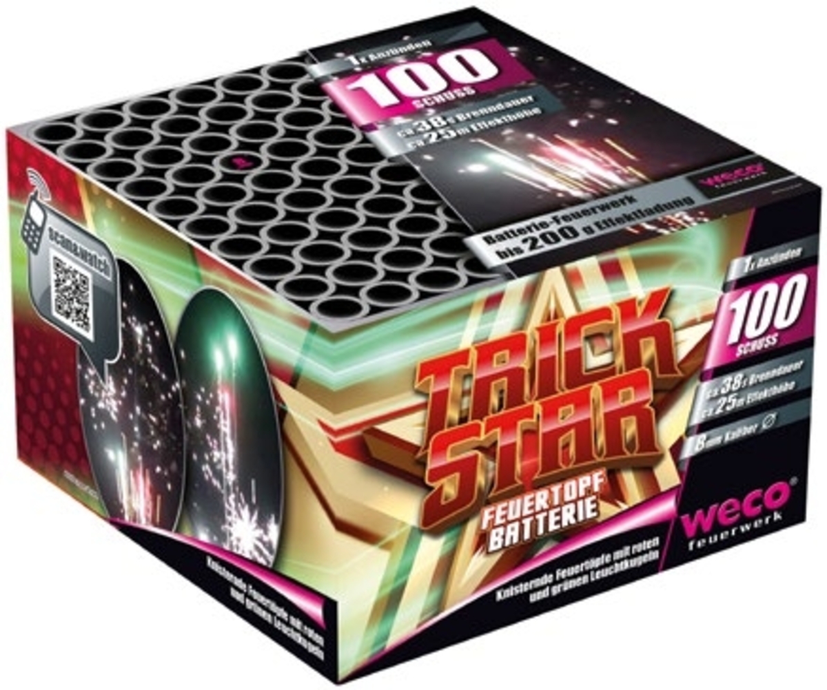 Bild 1 von Feuerwerks-Batterie »Trickstar« 100 Schuss