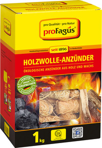 ProFagus Holzwolle-Anzünder ökologisch 1 kg