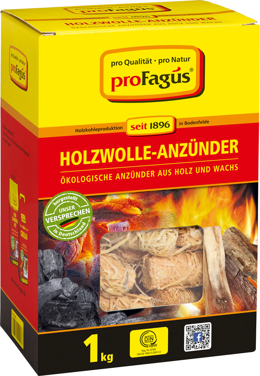 Bild 1 von ProFagus Holzwolle-Anzünder ökologisch 1 kg